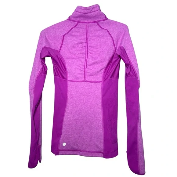 Lululemon 4 Sweatshirt Reversible Sweater Quarter Zip Athletic Activewear Sporty - Picture 10 of 16